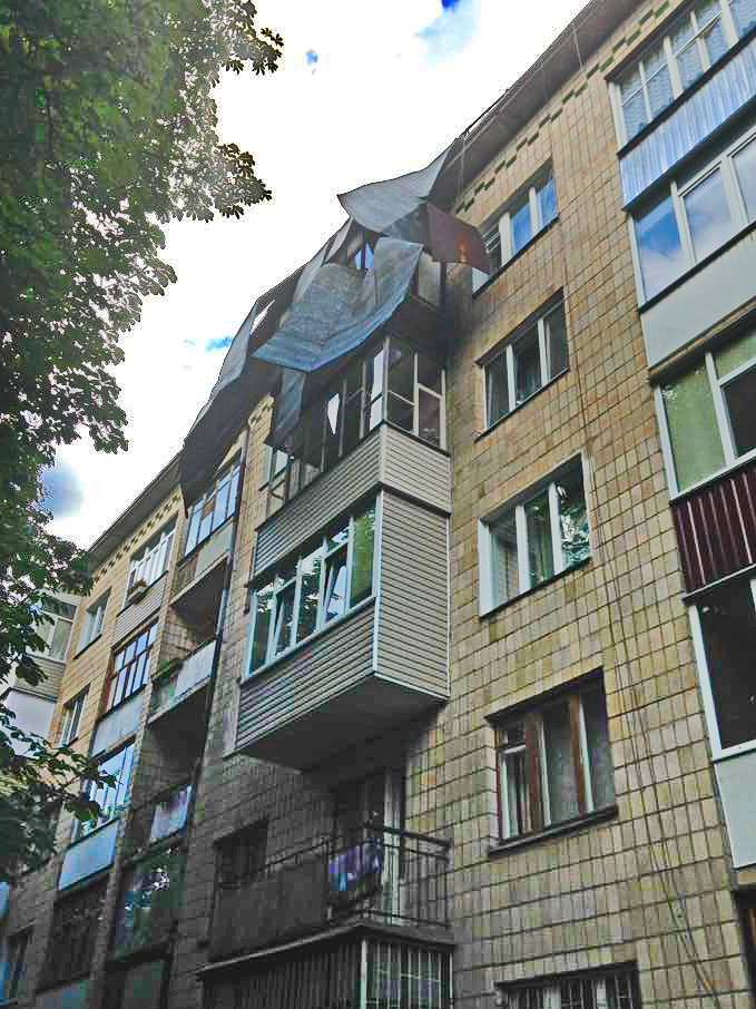 Сумами пронісся руйнівний буревій