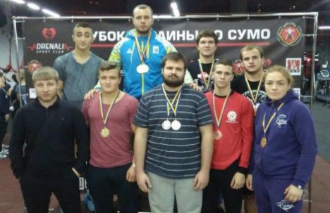 Сумські сумоїсти взяли першість на Кубку України