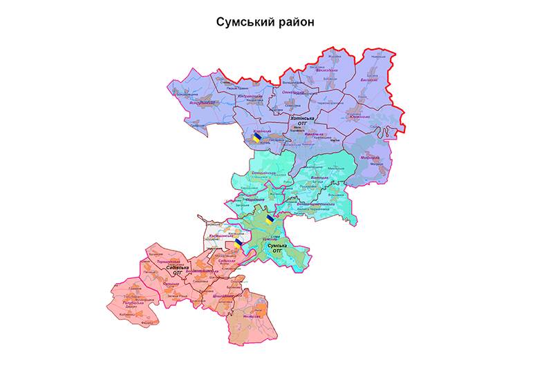 Депутати внесли зміни до перспективного плану формування ОТГ Сумського району