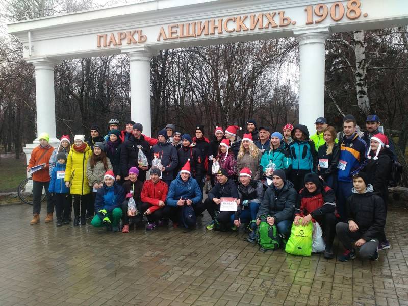 У Сумах пройшов забіг Святого Миколая