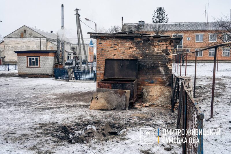 росіяни вкорте обстріляли прикордонну Кіндратівку