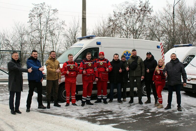 Сумщина отримала 130 спеціалізованих бронежилетів для медиків екстреної допомоги