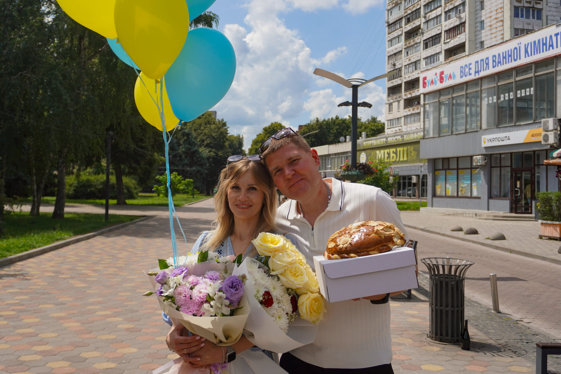У Сумах зустріли звільненого з російського полону Сергія Пастушенка