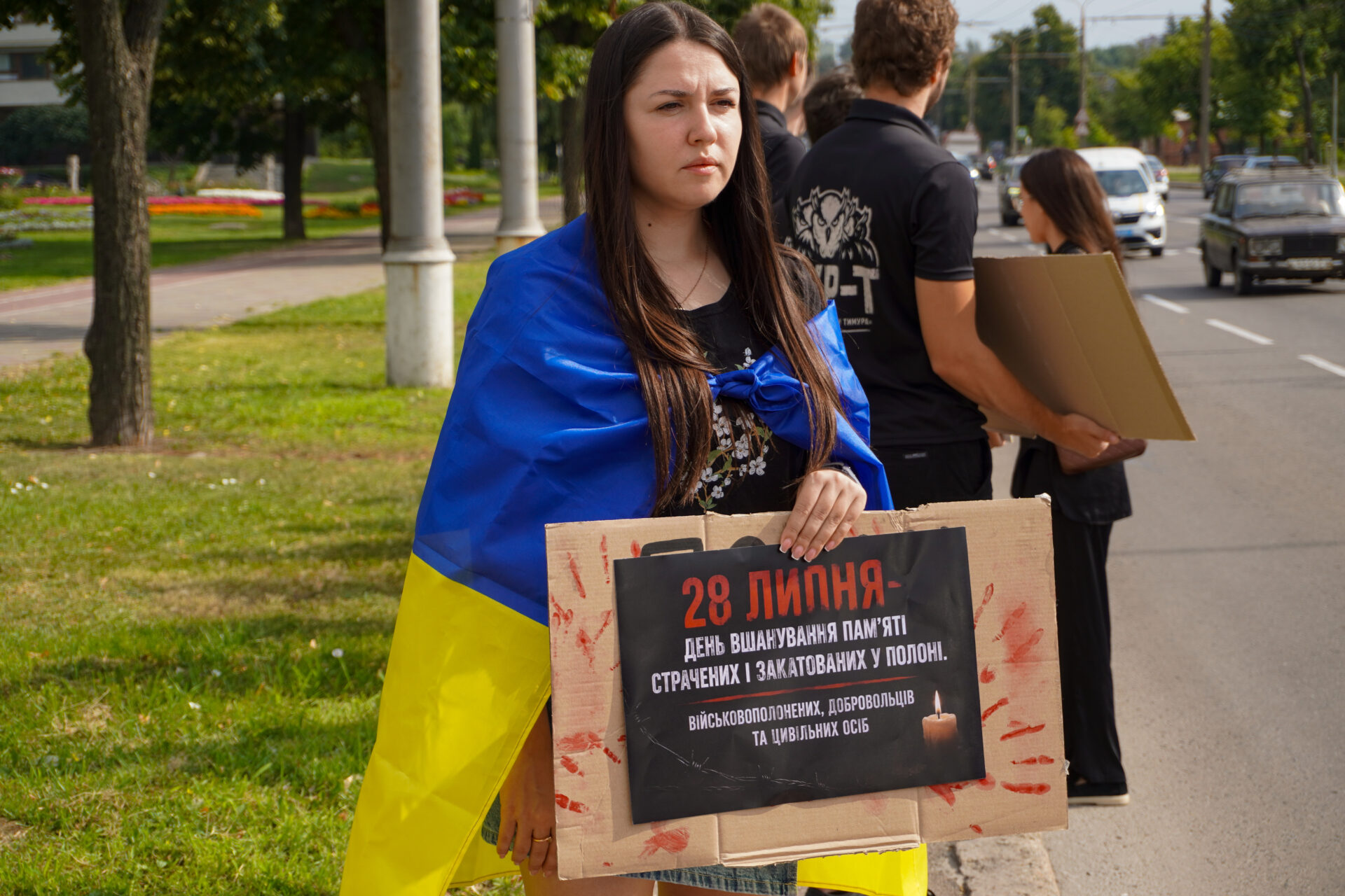 У Сумах вшанували пам’ять закатованих і страчених у полоні захисників та цивільних