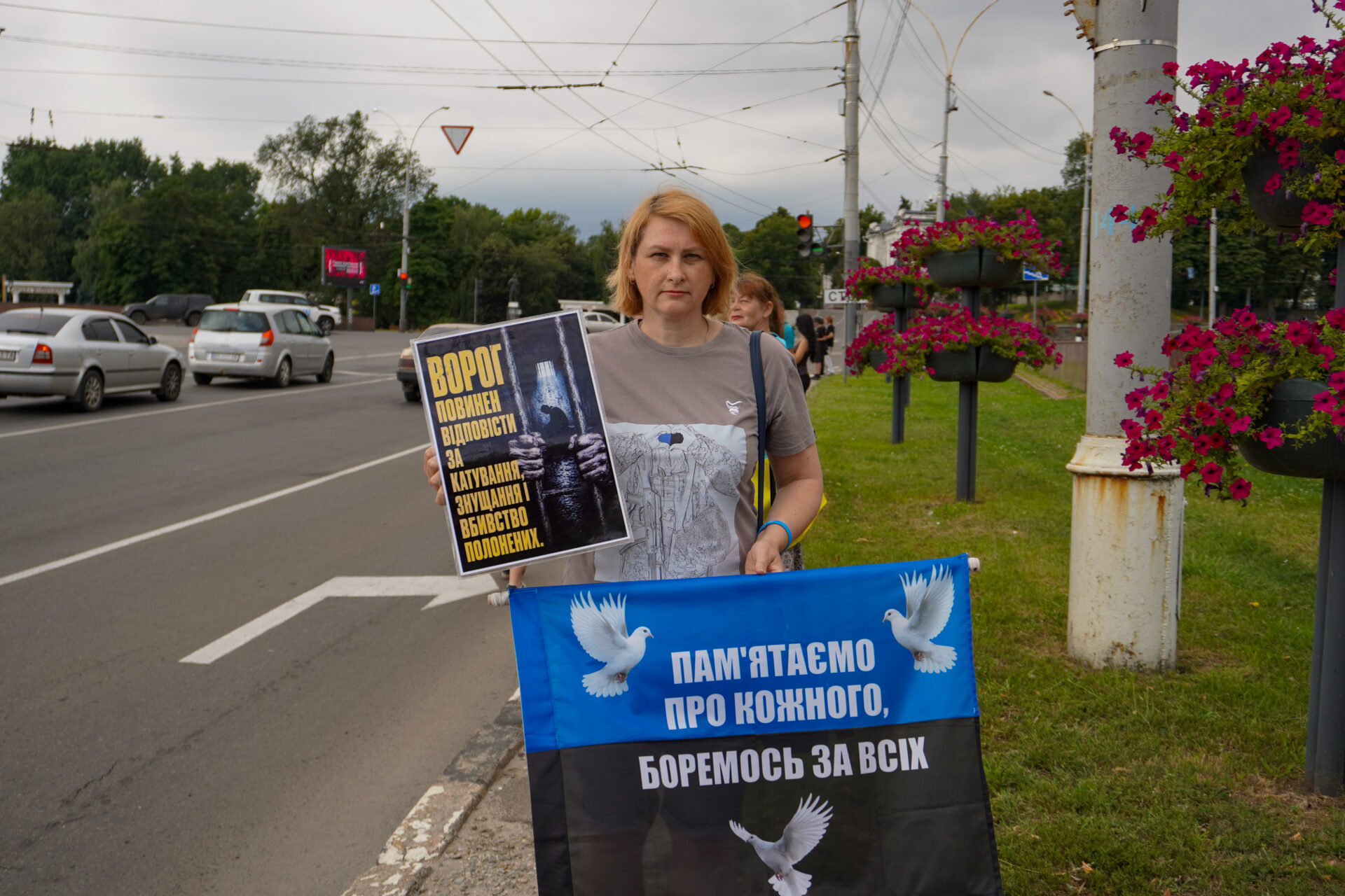 У Сумах вшанували пам’ять закатованих і страчених у полоні захисників та цивільних